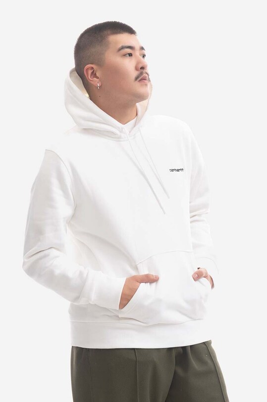 Carhartt WIP sweatshirt Hooded Script other white I031243