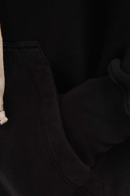 Rick Owens cotton sweatshirt black DU02B4276.FEP1