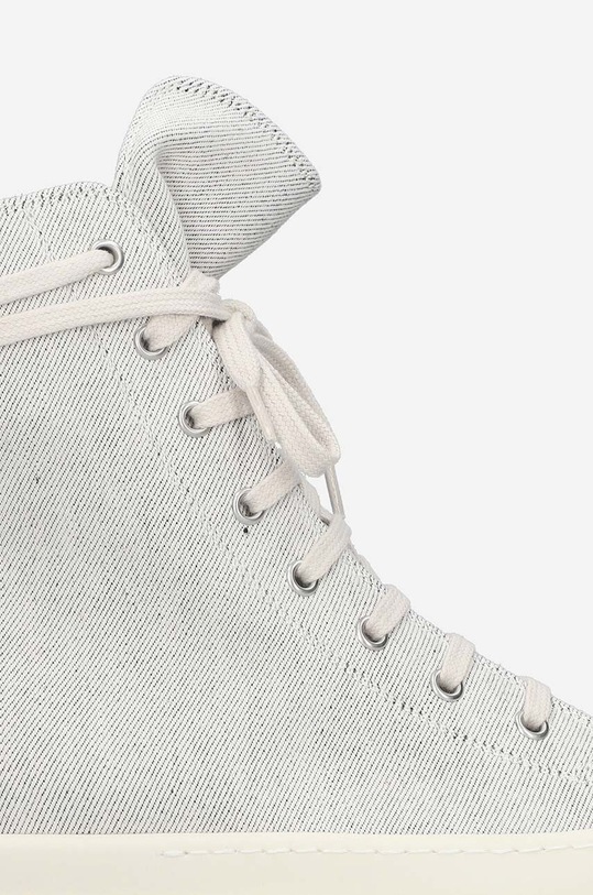 Obuwie Rick Owens trampki Denim Shoes Sneaks DU01C6800.MMD szary