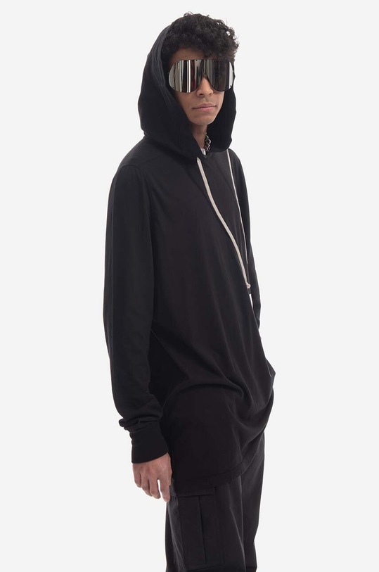 Rick Owens cotton sweatshirt Pullover Hoodie DU01C6285.RNEH1.
