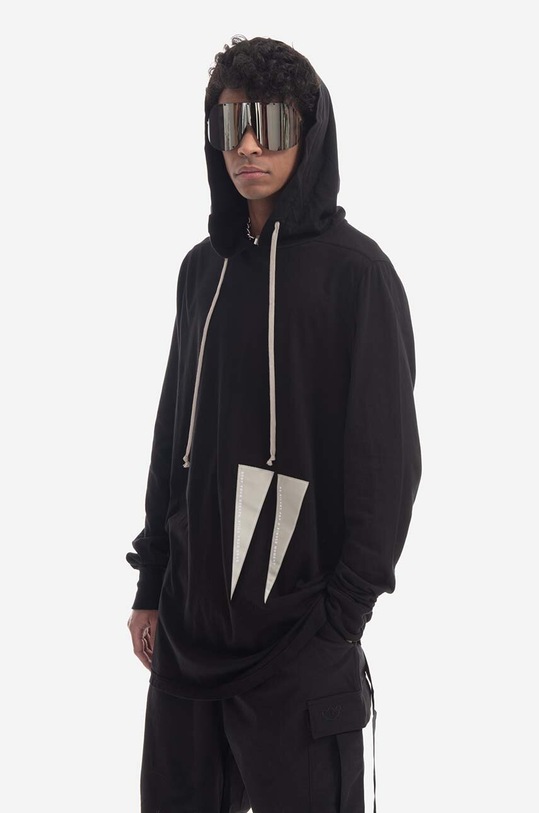 Rick Owens cotton sweatshirt Pullover Hoodie DU01C6285.RNEH1.