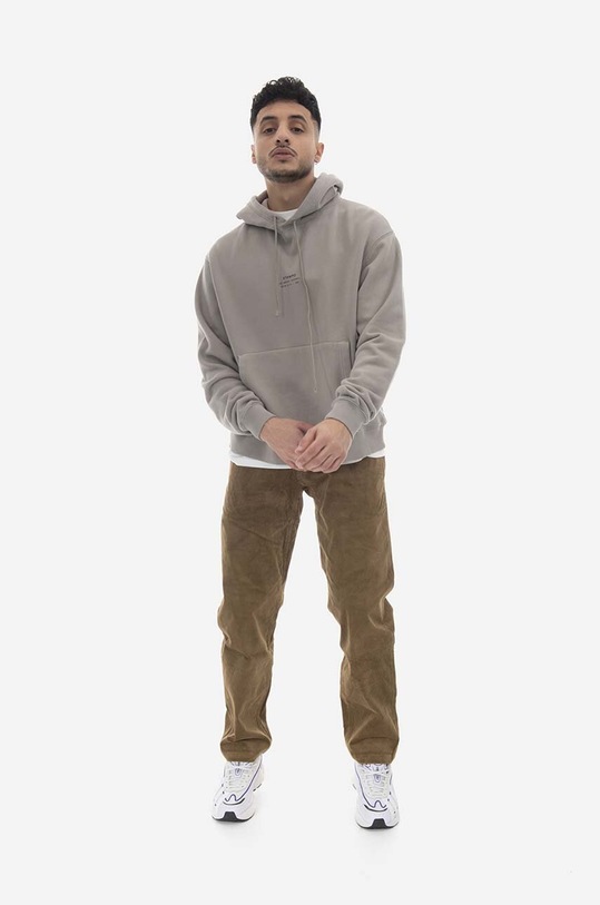 STAMPD cotton sweatshirt SLA.M3053HD green SS23
