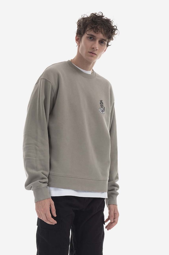 STAMPD cotton sweatshirt SLA.M3058SW green