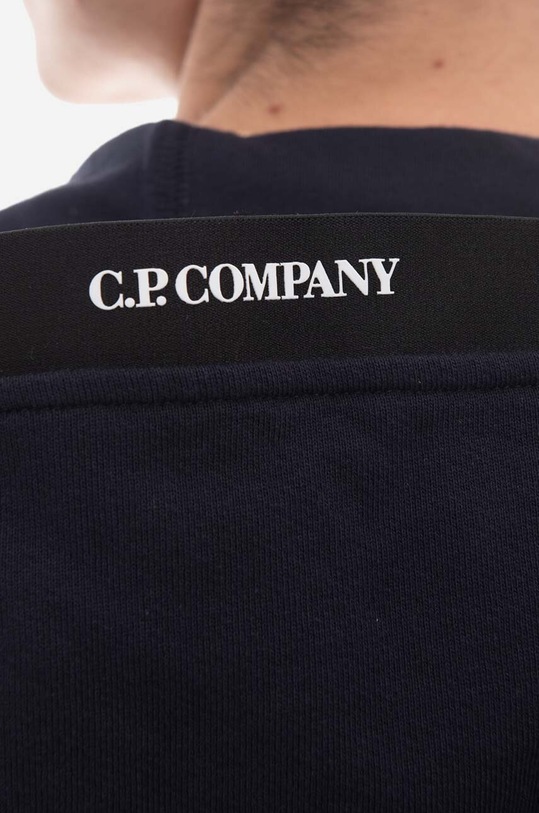 Памучен суичър C.P. Company черен 14CMSS070A005086W888