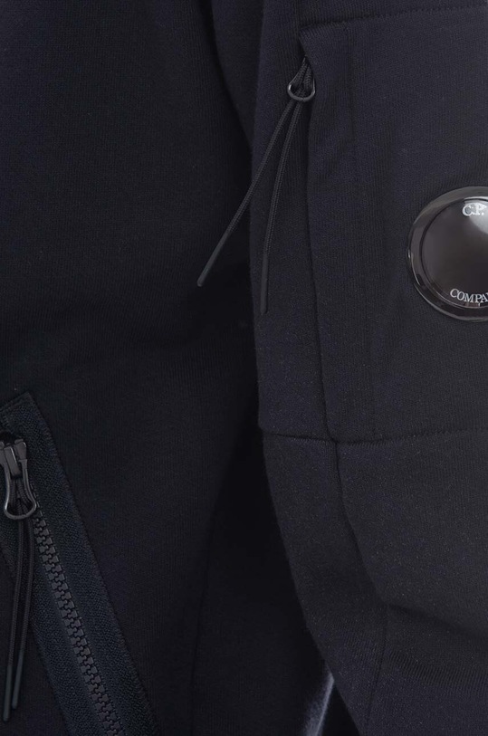 Памучен суичър C.P. Company 14CMSS070A005086W888 черен