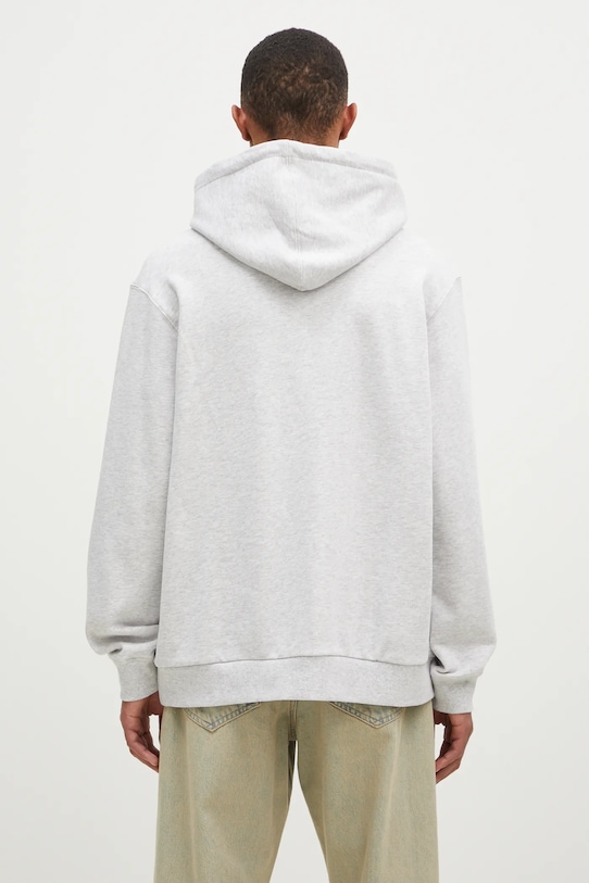 Oblečení Bavlněná mikina Gramicci One Point Hooded Sweatshirt G303.FT šedá