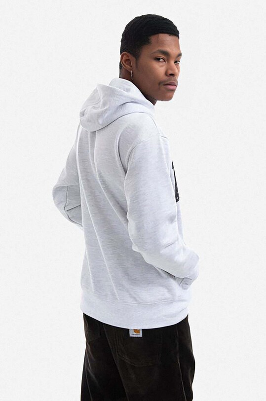 Clothing Market cotton sweatshirt 397000194 gray