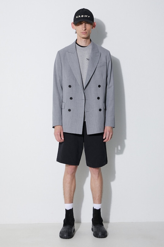 Pamučna dukserica Aries COAR200009.GREY siva SS23