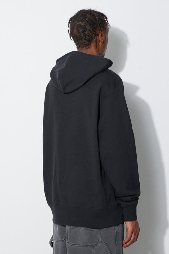 Clothing PLEASURES sweatshirt P23SU058 black