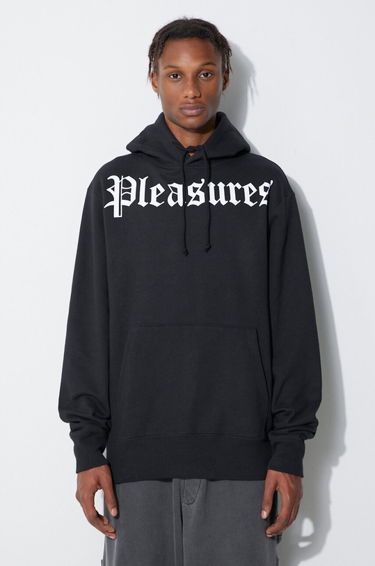 PLEASURES sweatshirt P23SU058 black