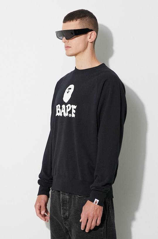 A Bathing Ape bluza czarny 001SWI801001M