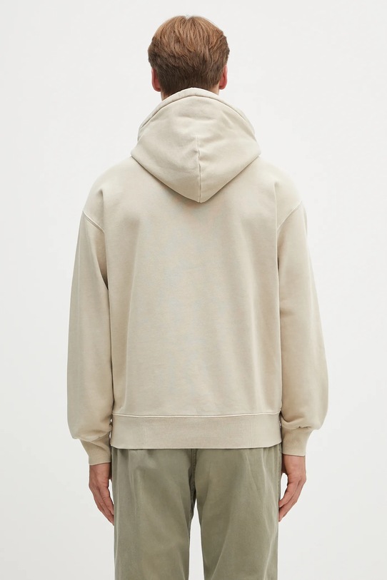Одежда Хлопковая кофта Carhartt WIP Hooded Nelson Sweat I029963.2LPGD бежевый