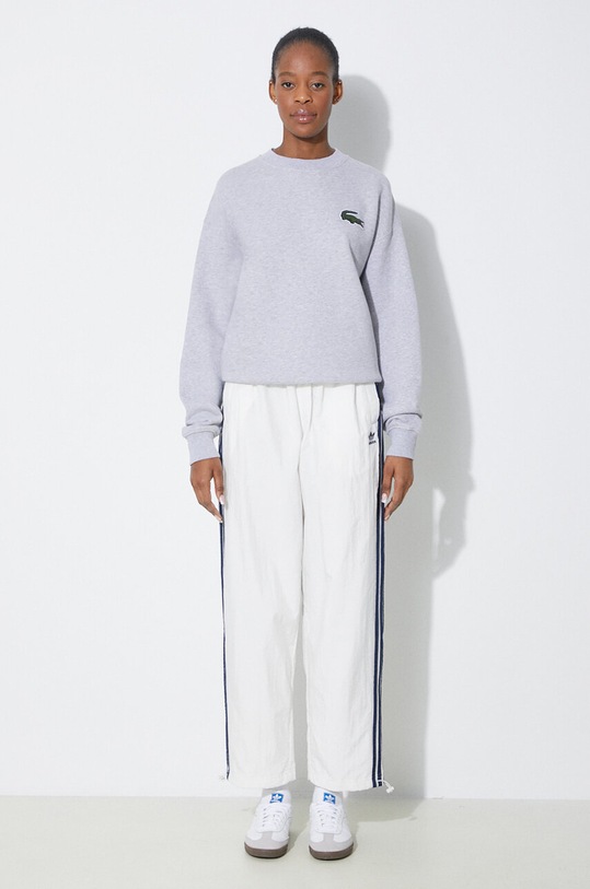 Îmbrăcăminte Lacoste hanorac de bumbac SH6405 gri