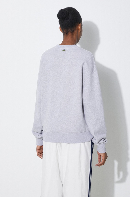 Lacoste hanorac de bumbac SH6405 gri