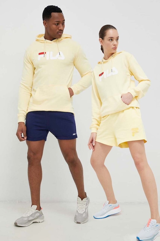 Fila bluza Barumini z kapturem żółty FAU0068.SS23