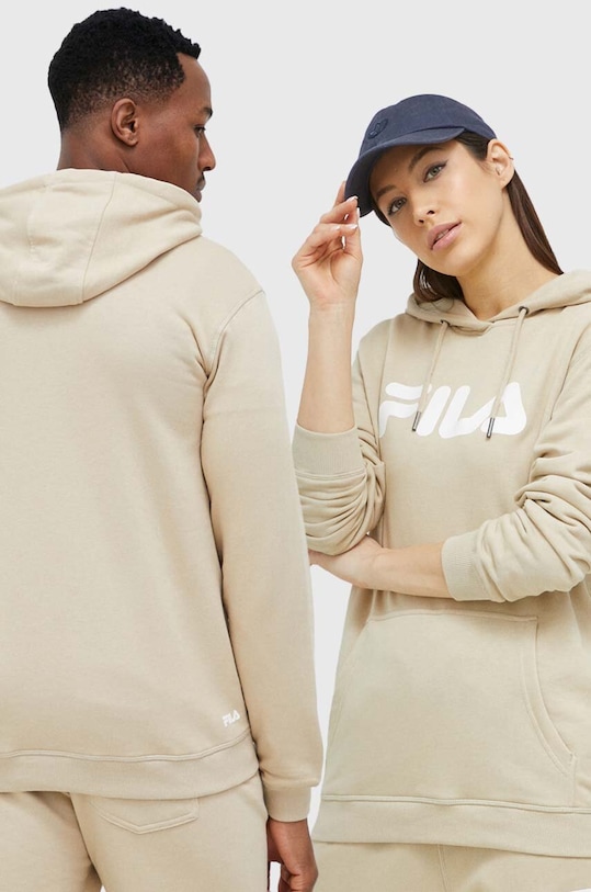 Fila bluza print bej FAU0068.SS23