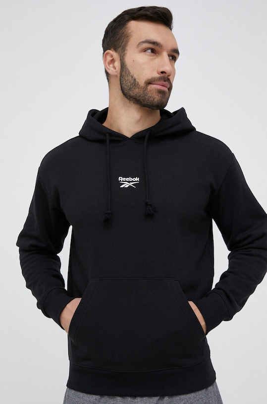 Reebok Classic sweatshirt plain black HS7149