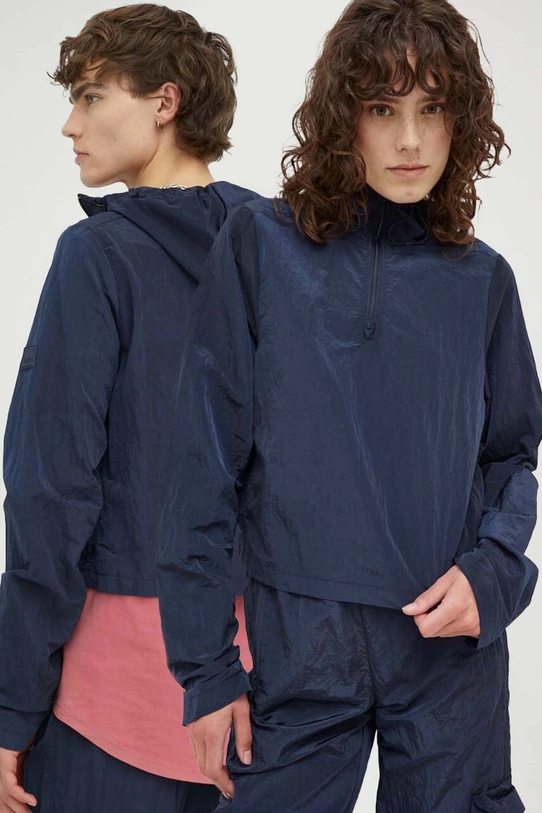 Rains geaca 18890 Pullover W necaptusit bleumarin 18890.27