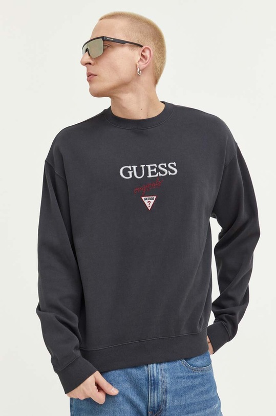 Guess Originals bluză Go Baker negru SM2BQ09K9YH1