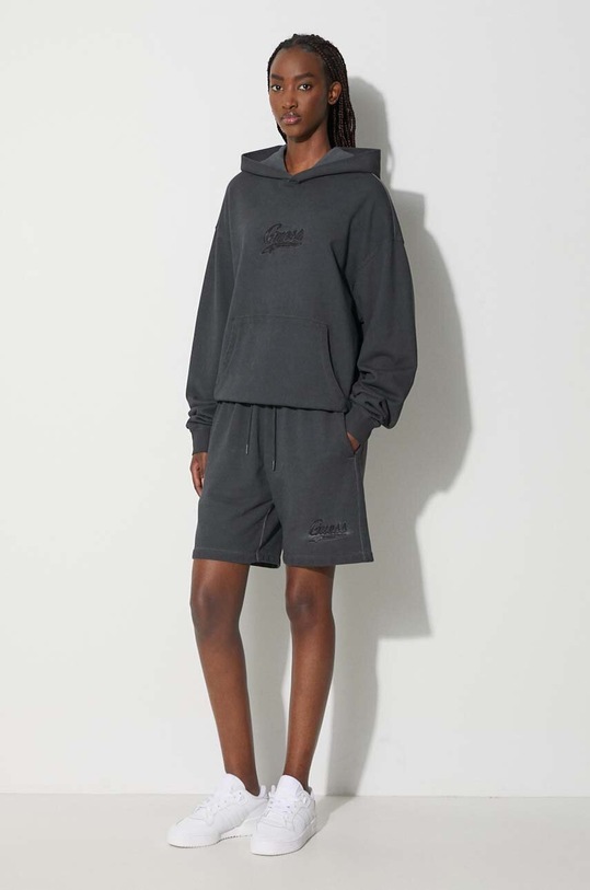 Odzież Guess Originals bluza Icon Logo Hoodie M3GQ21KBRL1 czarny
