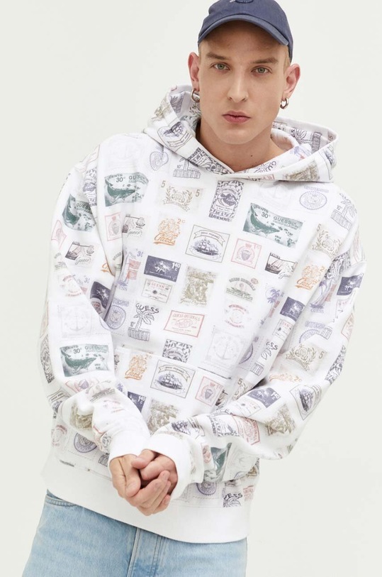 Μπλούζα Guess Originals λευκό M3GQ26K9YH1