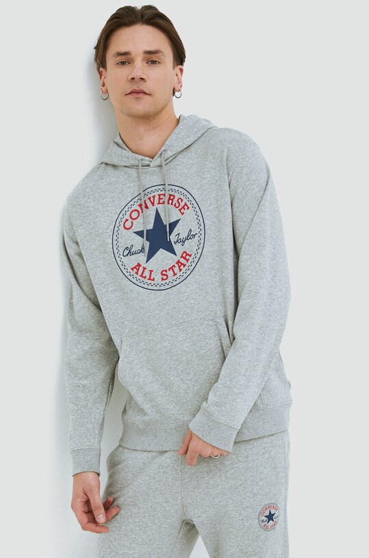 Converse bluza 10025469.A03 szary SS23