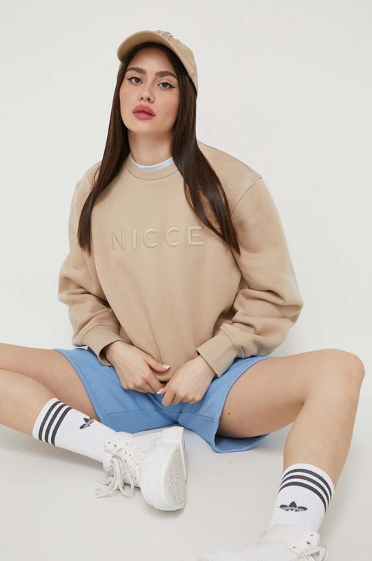 Дрехи Суичър Nicce 0033.K008 бежов