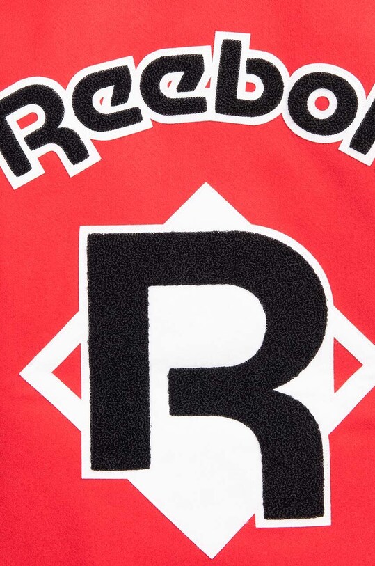 Куртка-бомбер з домішкою вовни Reebok Classic Res V Jacket червоний HS5794