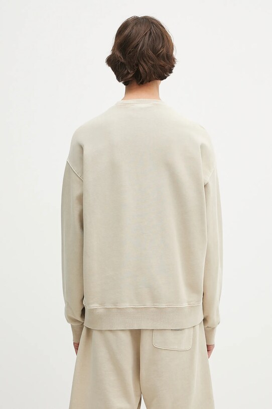 Одежда Хлопковая кофта Carhartt WIP Nelson Sweat I029957.2LPGD бежевый