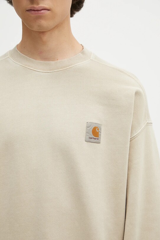 Carhartt WIP bluza bawełniana Nelson Sweat beżowy I029957.2LPGD