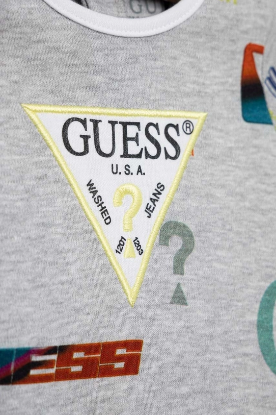 Хлопчик Дитячі бавовняні повзунки Guess P3RG00.KA6W0.PPYX сірий