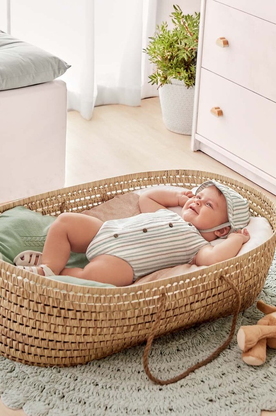 Mayoral Newborn caciula si body bebe Produs pentru bebe turcoaz 1613.1J.NEWBORN