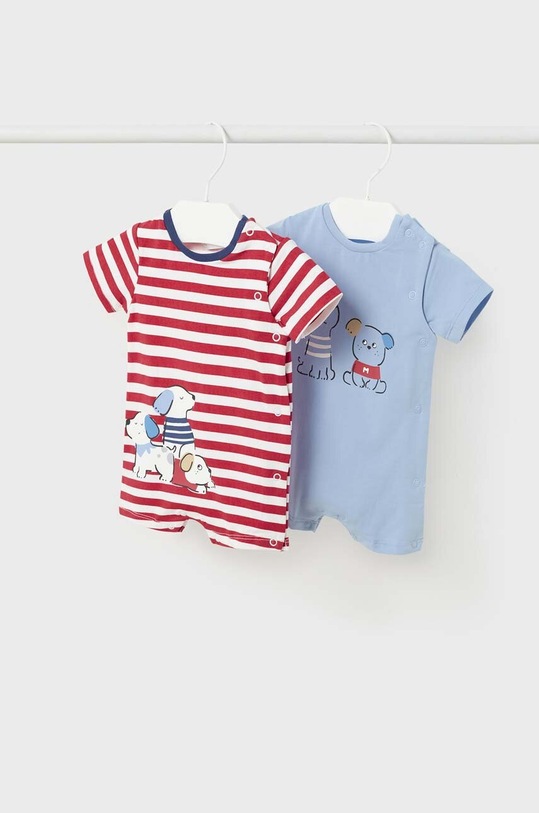 Mayoral Newborn rampers niemowlęcy 2-pack Produkt niemowlęcy multicolor 1751.1D.NEWBORN