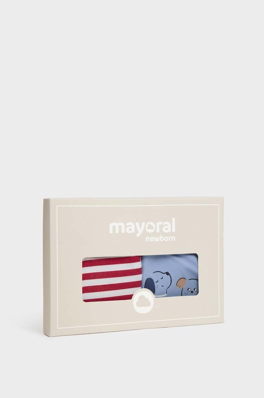 Mayoral Newborn rampers niemowlęcy 2-pack multicolor 1751.1D.NEWBORN