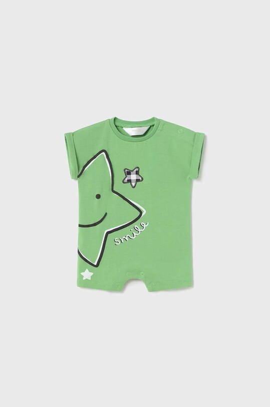 Mayoral Newborn rampers niemowlęcy 2-pack 1759.1N.NEWBORN zielony SS23