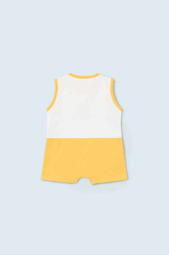 Chłopiec Mayoral Newborn rampers niemowlęcy 2-pack 1767.1T.NEWBORN żółty