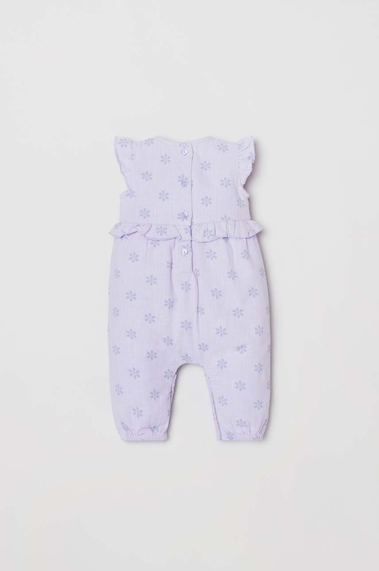 OVS pamut rugdalózó 1760669.Newborn lila SS23