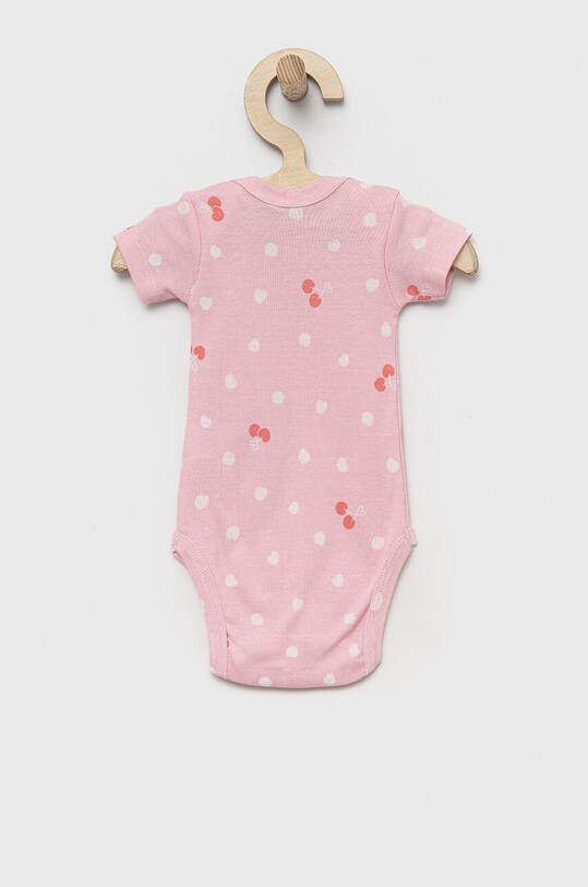 Βαμβακερά φορμάκια για μωρά United Colors of Benetton 2-pack 3GI70B00E.W.SEASONAL ροζ