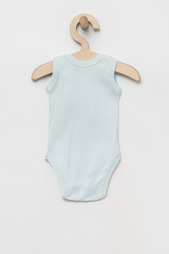 Детское боди из хлопка United Colors of Benetton 2 шт голубой 3GI70B00F.W.SEASONAL