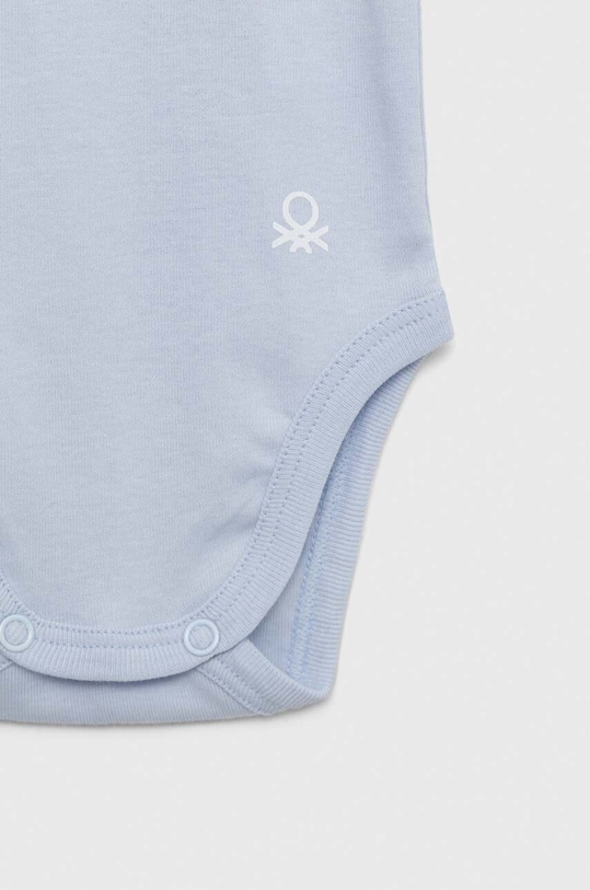 United Colors of Benetton body bawełniane niemowlęce 3-pack 3GI70B079.W.REPROPOSED