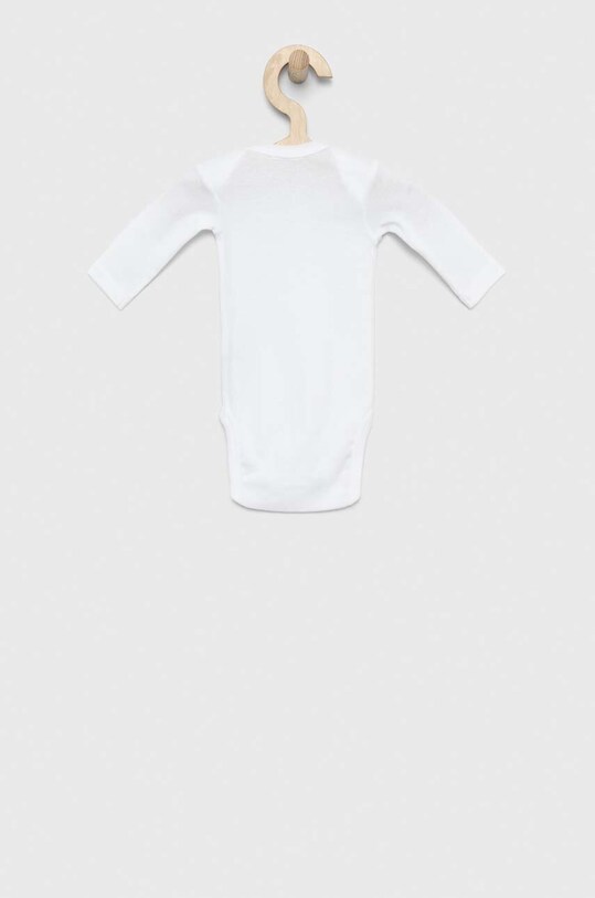 Дитяче бавовняне боді United Colors of Benetton 3-pack 3GI70B089.W.REPROPOSED блакитний