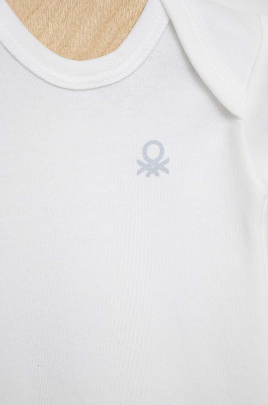 United Colors of Benetton body bawełniane niemowlęce 2-pack 3XG70B038.W.REPROPOSED