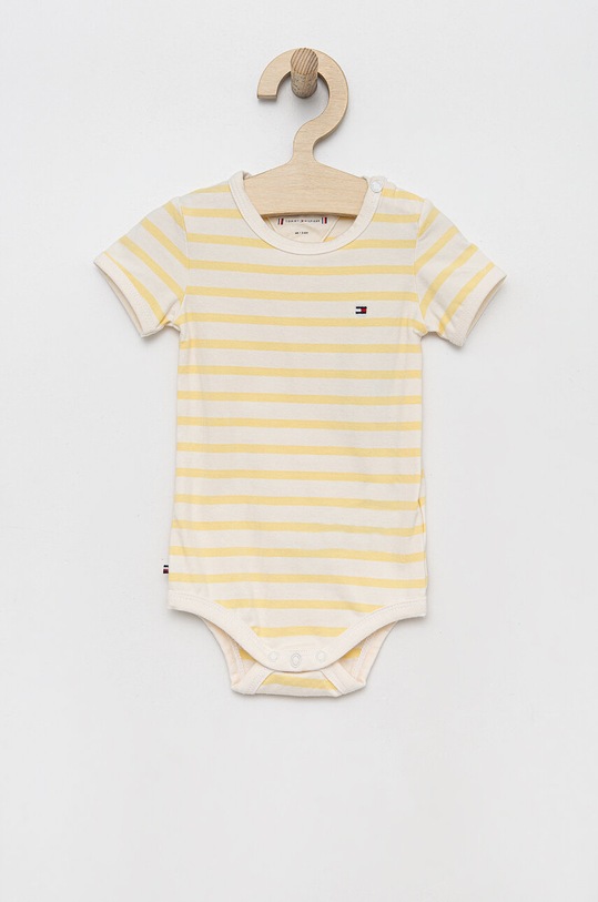 Tommy Hilfiger body niemowlęce 3-pack KN0KN01606.G.PPYX różowy SS23