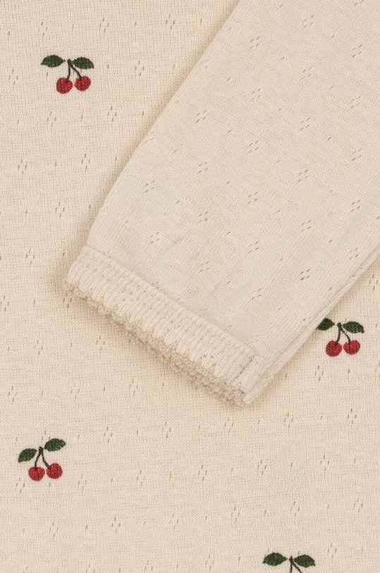 Dětské bavlněné dupačky Konges Sløjd růžová KS4478