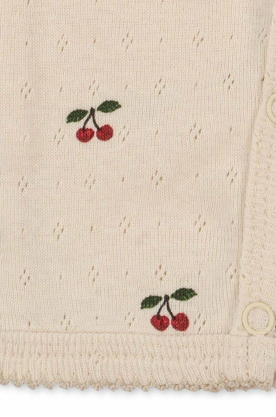 Dětské bavlněné dupačky Konges Sløjd KS4478 růžová