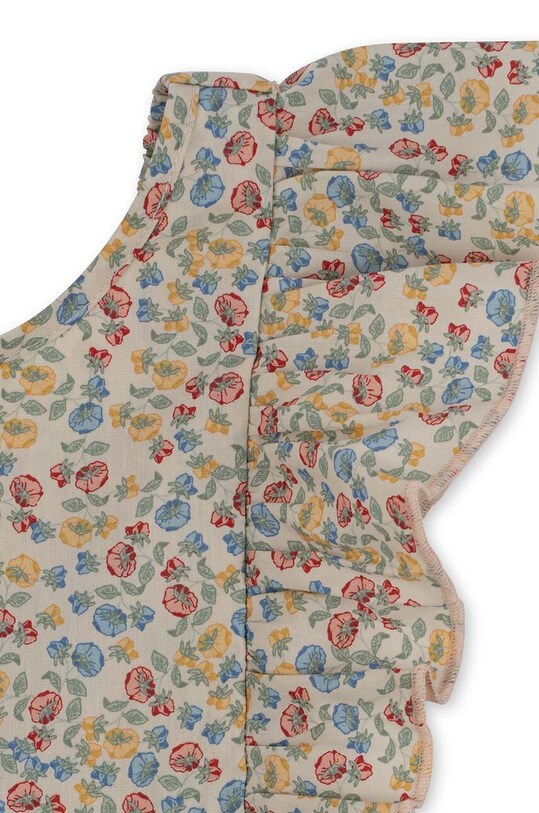 Dziewczynka Konges Sløjd rampers bawełniany niemowlęcy KS5254 multicolor