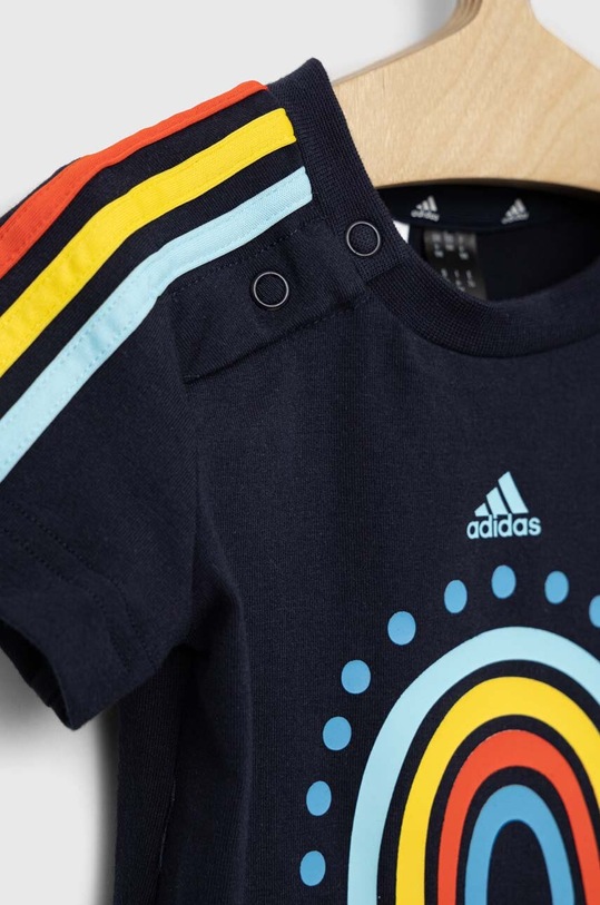 Бебешко боди adidas I 3S GIFT SET HR5889 тъмносин