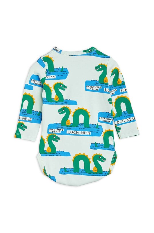 Боді для немовлят Mini Rodini 2314010175 зелений SS23