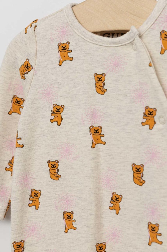 Chłopiec Guess pajacyk niemowlęcy H3RW02.K9ND0.PPYX beżowy