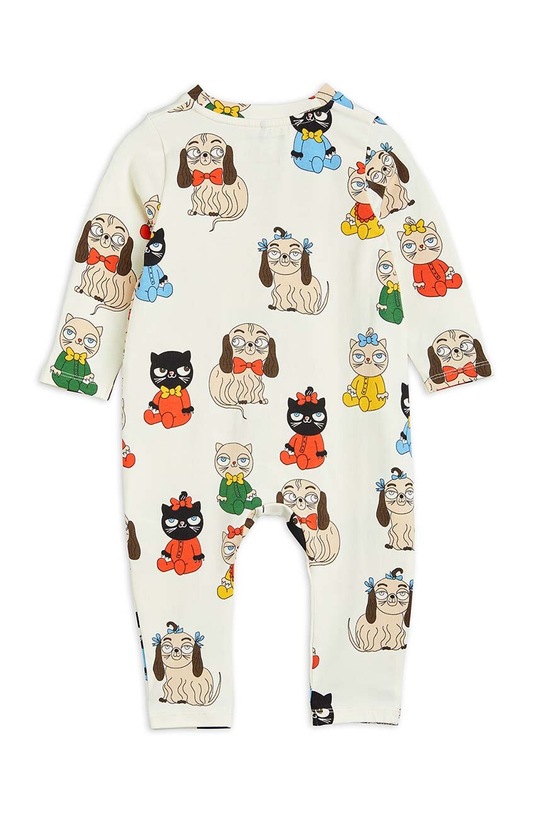 Mini Rodini costum bebe 1100002900 alb SS23
